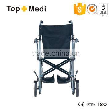 TOPMEDI New Travel Folding Wheelchair for Disabled and Old People/Silla de Ruedas Para Viaje photo-6