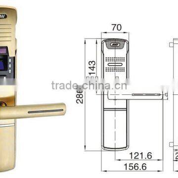 biometric fingerprint entry door keyless