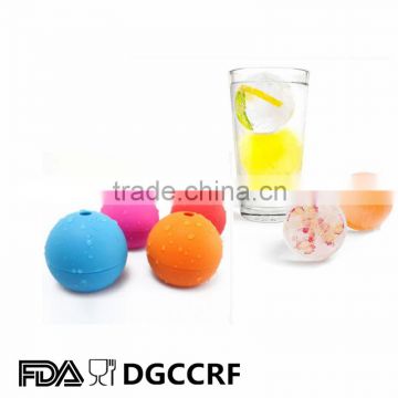 DIY Sphere Shaped Silicone Ice Cube Tray Ice Ball Maker Mold