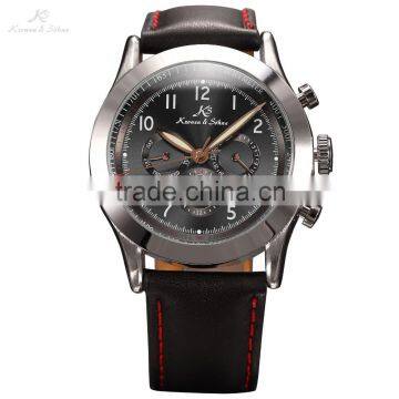 KS Navigator Automatic Mechanical Analog Men Leather Band Watch