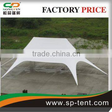 large beautiful double star tent used for party event or show