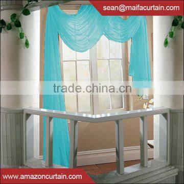 2016 New arrival Beautiful Window colorful Elegance Sheer Curtains