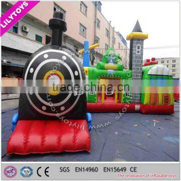Inflatable Funcity/Best Quality Inflatable Amusement Park/4 Line Stitching photo-2
