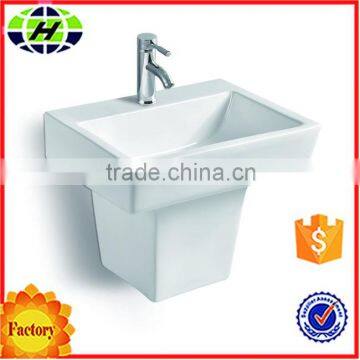 2016 new design ceramic bathroom wall sink