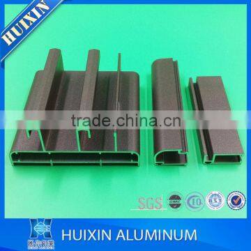 Powder caoting aluminum window making materials aluminum extruded profile