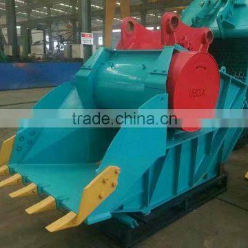 excavator crusher bucket for E330/E320