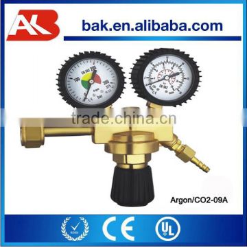 High quality Argon/co2-09A Argon regulator Brass CO2 pressure Regulator