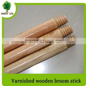 2016 Smooth Surface Varnished Wooden Broom Stick With Great Feedback photo-2