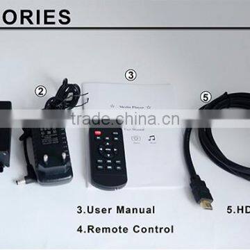 New Hot Sex Nand Flash 8G hd 1080p Decode Digital Media Player Box Video Wall Controller photo-5