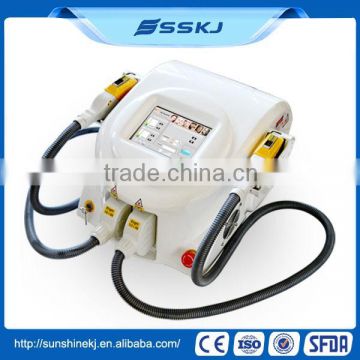 New upgraded Portable 2 handles ipl shr for fast hair removal