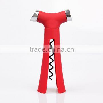 4 in 1 Wine Opener-Screwpull Corkscrew With Pour Spout, Bottle Stopper, Wine Foil Cutter photo-2