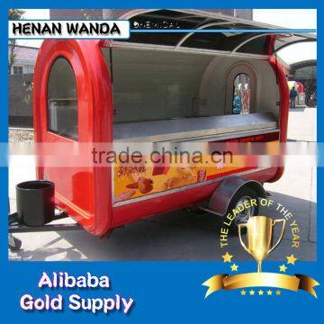 fast food trailer for sale/hot dog vending truck/street carriages restaurant