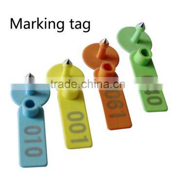 Hot sale animal identification mark livestock ear tag for sheep