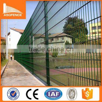 6/5/6 50X200mm Residential polyester powder coating double wire mesh