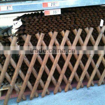 Eco-friendly Folded Trellis Wood Fence Fencing Screen