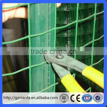 High quality cheap price 1.5/1.8/2.1m PVC Coated Euro welded Wire Mesh(Guangzhou Factory)