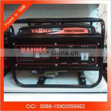 Egypt market hand start copper cheap portable generators YANMA YMG2500