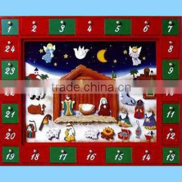 Resin Advent Handmade Calendar Decoration Crafts For Christmas