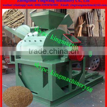 three feed inlets multifunctional logs crusher machine