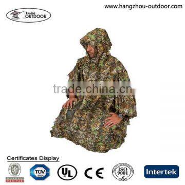 Ghillie Leafy Poncho - 3-D Solid Mesh