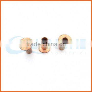 alibaba high quality flat head aluminium hollow rivet