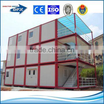 flat packing steel prefab container house