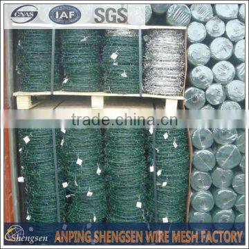 electro/hot dipped galvanized double barbed wire price