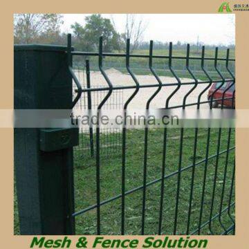 Green Ornamental Garden Modern Metal Fence Panels