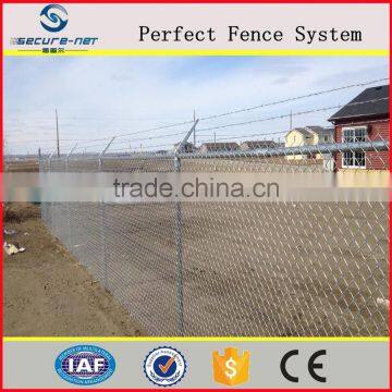 6ft / 7ft / 8ft Commercial Grade Chain Link Fence With Barbwire Top photo-3