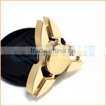 Hot sell CNC brass Fingertip gyro Finger spinning top