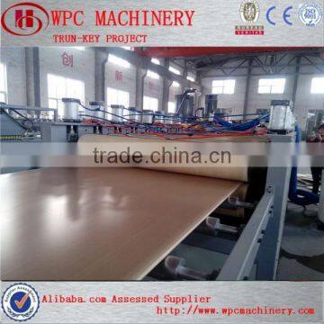 Wood Plastic Composite WPC PVC Foam Board Production Line photo-2