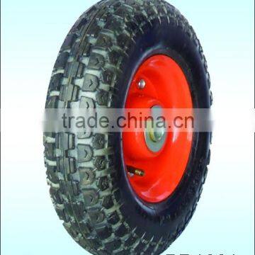 12"X3.50-5 Pneumatic Wheel for Hand Truck, Tool Cart-PR1201 photo-1