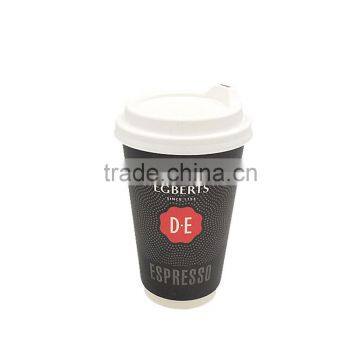 Ripple Paper Cup Diamond Paper Cup Double Wall White Paper Cup photo-5