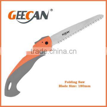 High Carbon Steel Plastic Handle Folding Saw