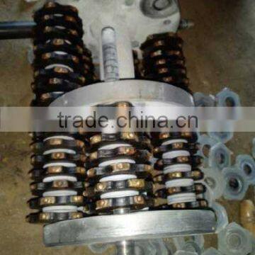 Concrete Scarifier Cutter Installed in Grooving Machine Drums photo-3