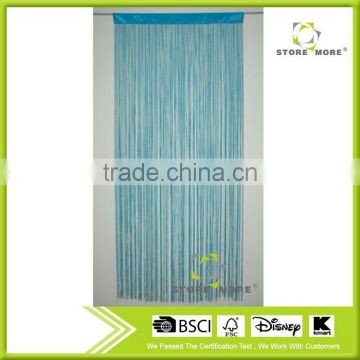 Polyester blue string curtain