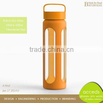 High Quality Borosilicate Glass Water Bottle BPA Free photo-6