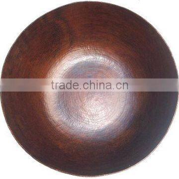 Hand Hammered by Indian Artisan Copper Bowl photo-2