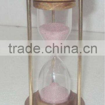 Wood Sand Timer, Hourglass Sand Timer, Minute Sand Timer, Sand Hourglass, Hourglass Timer, Brass Sand Timer, Timer photo-4