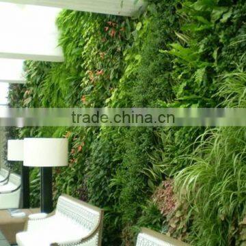 2017 hot sale greenery wall artificial plant wall artificial/fake wall hang plant for indoor decorative