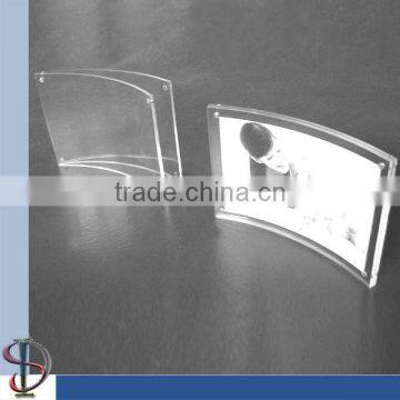 Acrylic Radian Shape Photo Frame