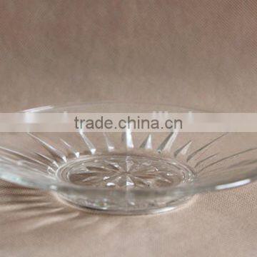 Glass plate/Glass dinner plates/wholesale clear glass plates