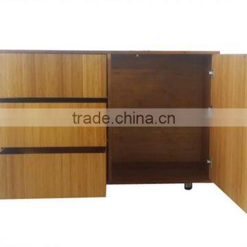 Solid Bamboo Furniture Sideboard Storage Cabinet photo-2