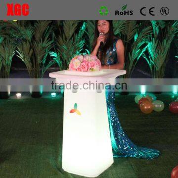 Lighted Cocktail Tables for Party and Events White Cocktail Table GF323 photo-2