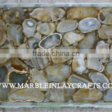 Natural Gemstone Agate Slabs