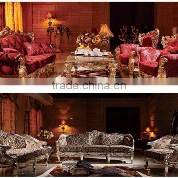 MS-1410-04 Leading Antique Furniture Sofa Set With Cushion photo-4