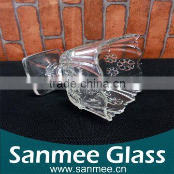 Square Shape Glass Ice Cream Cup for Wholesale photo-3