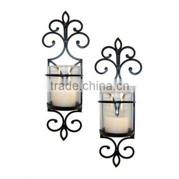 Fashion Metal Candle Holder Sconce Wall Lighting