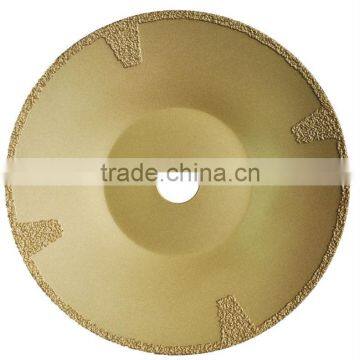 Vacuum Brazed Diamond Grinding Disc/diamond cutting blade/Brazed Diamond Polishing Disc