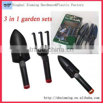 Plastic 4 in 1 garden tools